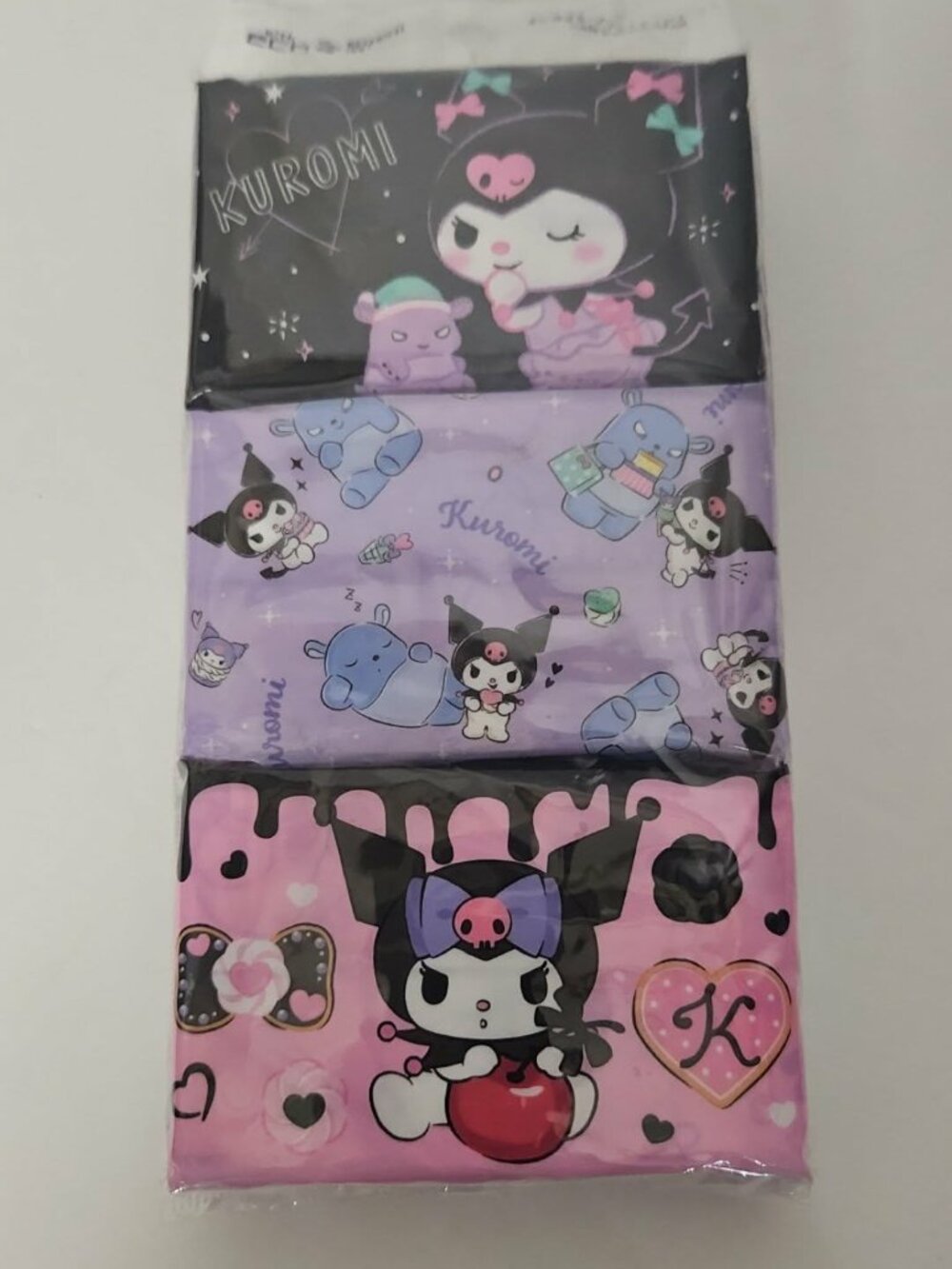 Sanrio Kuromi Pocket Tissue Pack & Lip Mask Bundle NWT - Picture 6 of 7